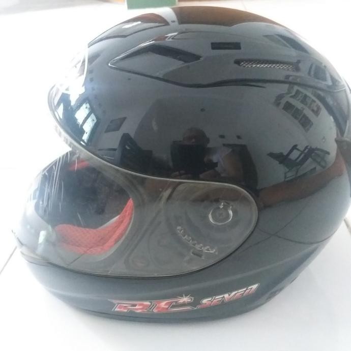 HELM FULL FACE KYT RC SEVEN HITAM XL