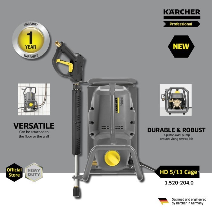 Karcher Hd 5/11 Cage Jet Cleaner Karcher Hd5 /11 - 160 Bar
