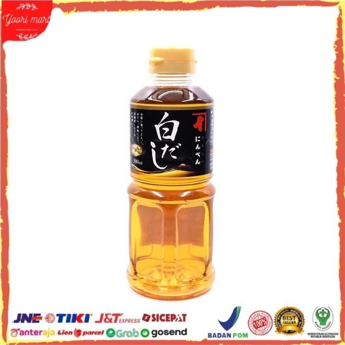 

Ninben Shiro Dashi / Kaldu Bening Cair Jepang 500 ML Kualitas Terbaik