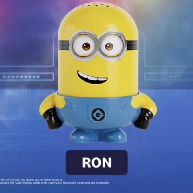 Minion Happy Meal Mcd Despicable Me 3