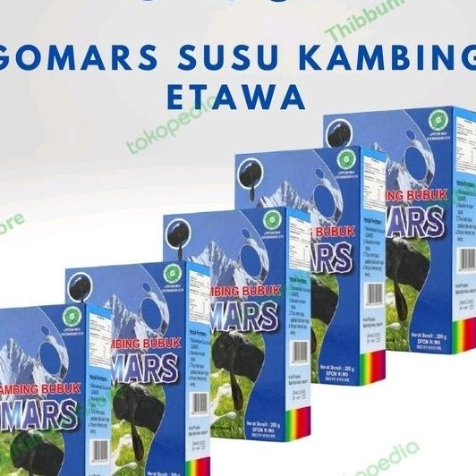 

Gomars Susu Kambing Etawa Bubuk Paket 5 Box