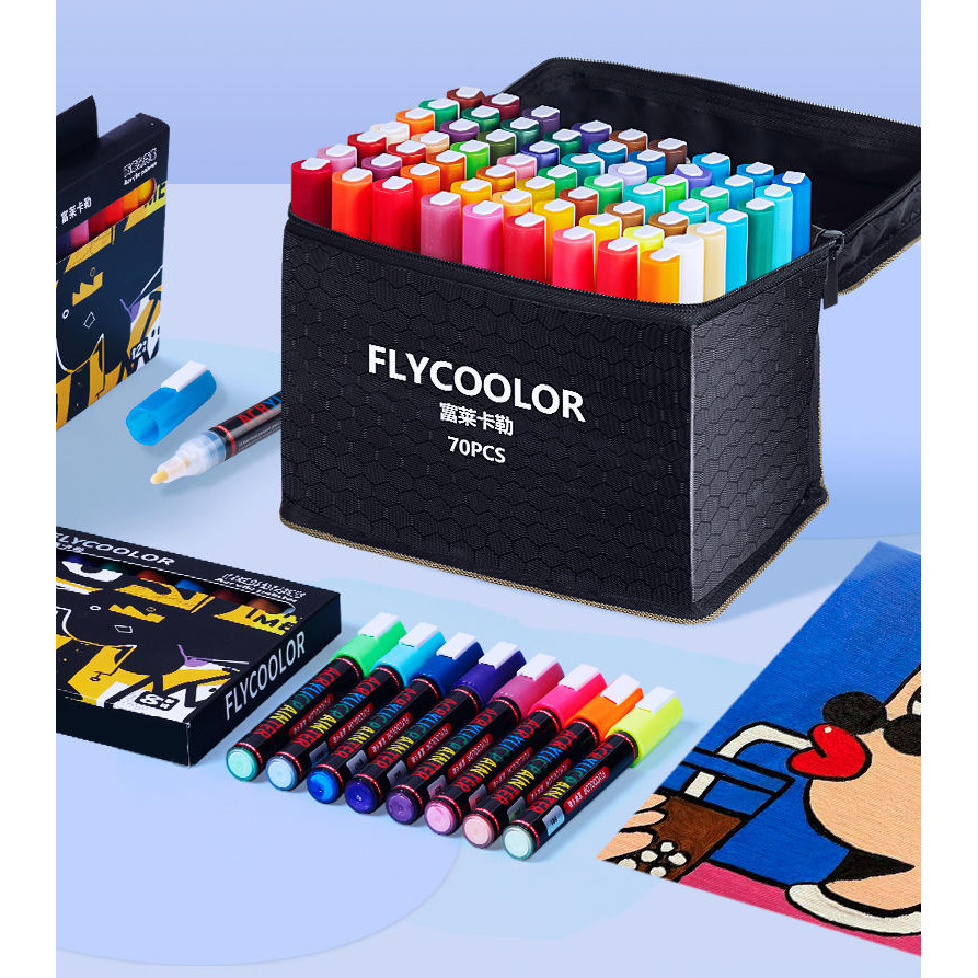 

Gramedia-Superior Flycoolor Art Marker Soft Violet Bv320