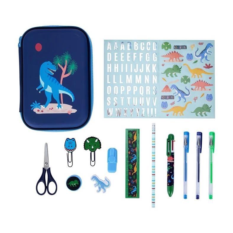

Super Sale Pencil Case Dinosaur Unicorn Pink Sequin Tempat Pensil Anak Sekolah Set Dino Mumer