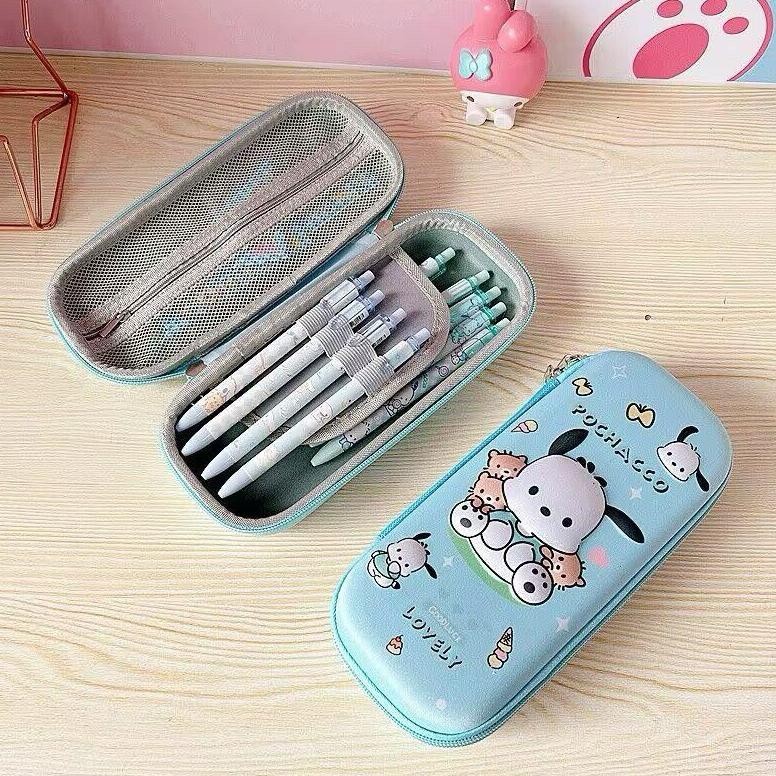 

Cod Kotak Pensil Sanrio 3D Pencil Case Sanrio Cinnamoroll Pochacco Kuromi Melody Pompompurin Best Seller