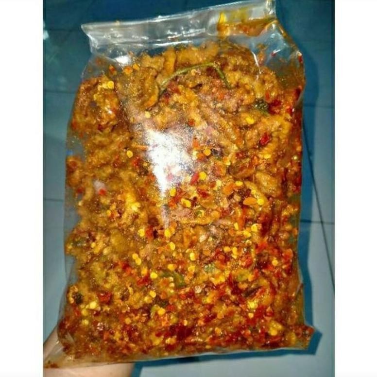 

gs-56 Usus krispy pedas daun jeruk/usus krispy kiloan/usus krispy 1kilogram/termurah /terlaris Terlaris