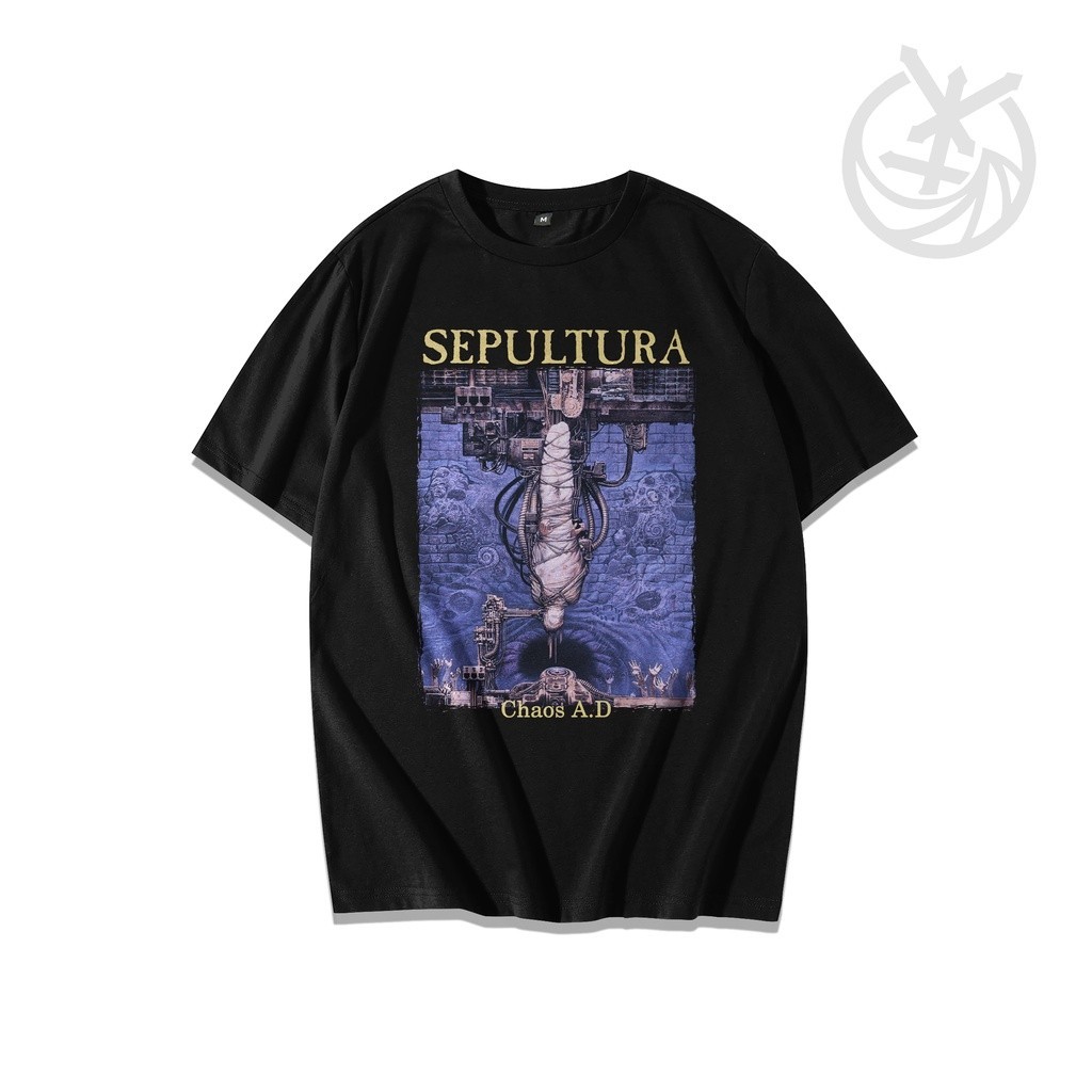 Kaos pria distro keren| Baju pria distro| Kaos pria keren terbaru| Kaos Heavy Metal Sepultura 212