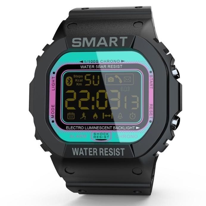 CG LOKMAT MK22 1.21'' WATERPROOF SMART WATCH ALTIMETER ANTI-LOST