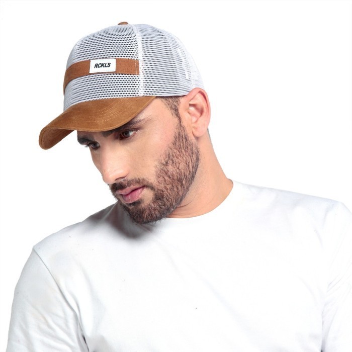 Rckls.Ltd - Topi Pria Jaring Trucket Topi Trucker Caps Casual