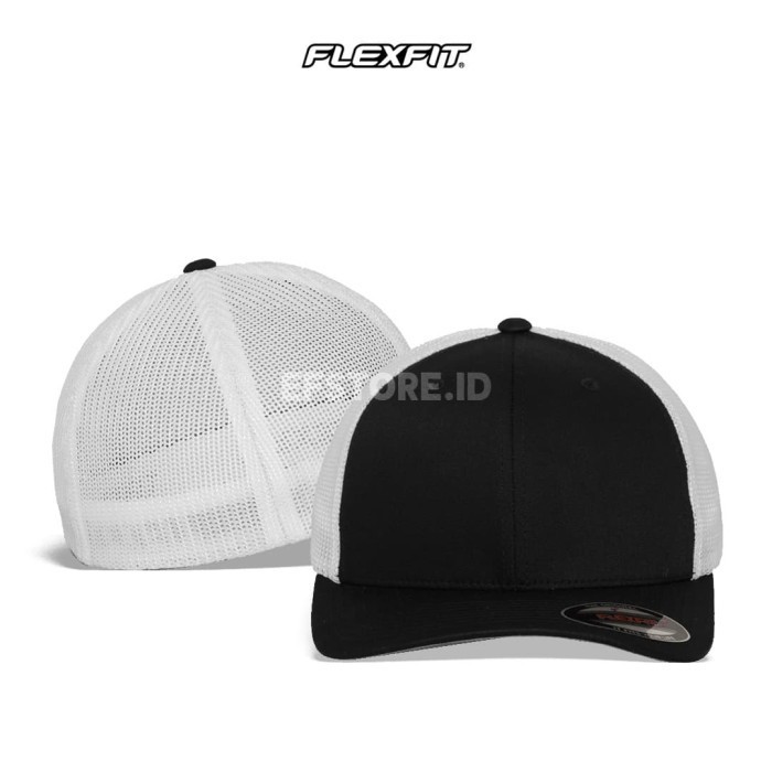 Topi Baseball Trucker Flexfit Yupoong 6511T Original
