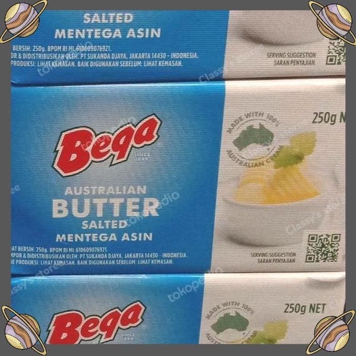

[CLS] BEGA AUSTRALIAN BUTTER SALTED 250 GR/MENTEGA ASIN/BUTTER