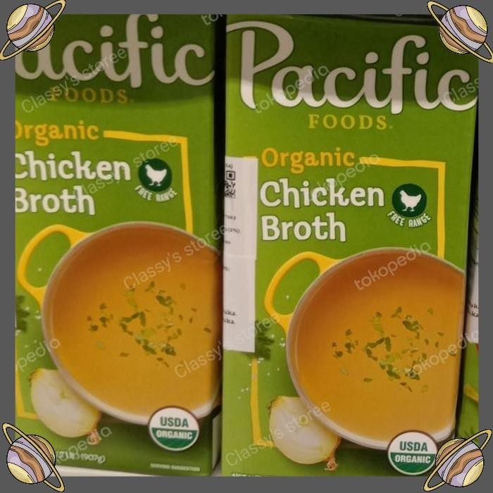 

[CLS] PACIFIC ORGANIC CHICKEN BROTH 907 GR/KALDU AYAM