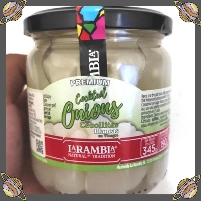 

[CLS] LA RAMBLA PREMIUM COCKTAIL ONION 354 GR/ONION PICKEL