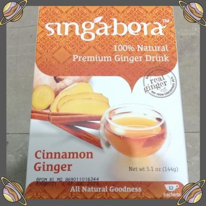 

[CLS] PREMIUM GINGER DRINK SINGABERA CINAMON GINGER 144 GR