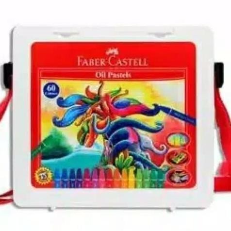 

Crayon 60 Warna Faber Castell / Hexagonal Oil Pastell 60 Warna