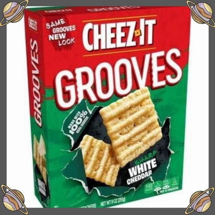 

[CLS] CHEEZE IT GROOVES WHITE CHEDDAR255 GR/SNACK