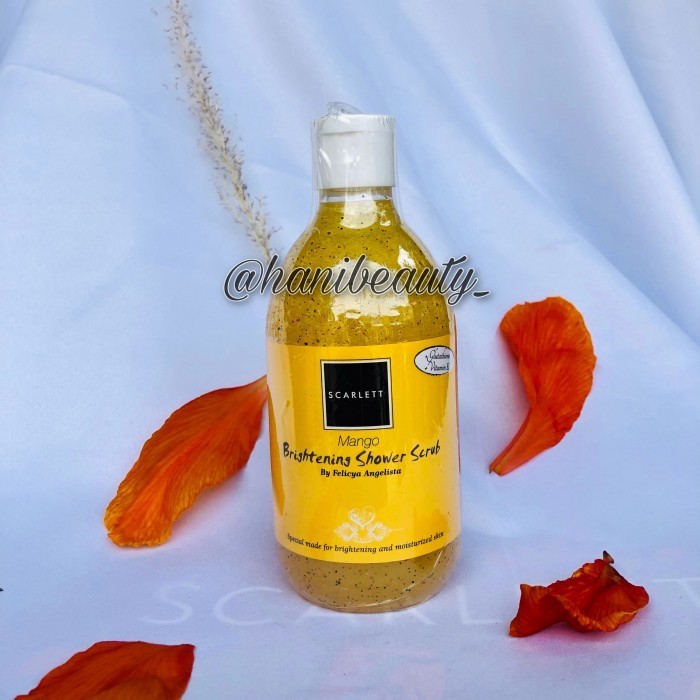 Paket Scarlett Whitening Body Lotion & Scarlett Shower Scrub Original