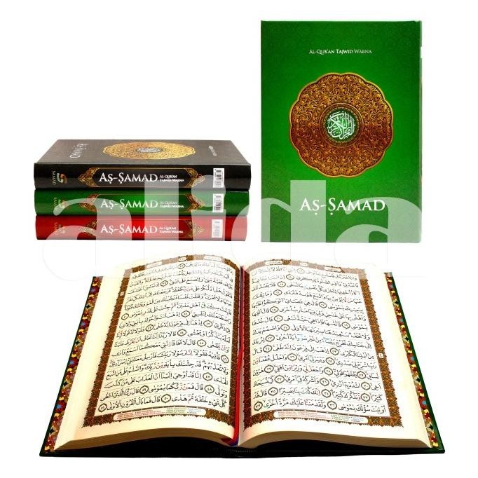 

Alquran As-samad, Al-quran Mushaf dengan Tajwid Warna ukuran A5 BS09