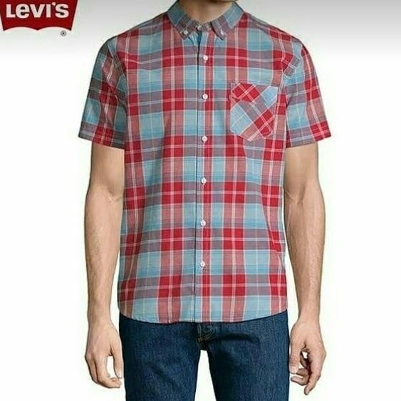 terbaru kemeja Levis kotak original