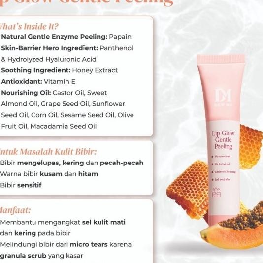 Dew Me Lip Glow Serum Peeling