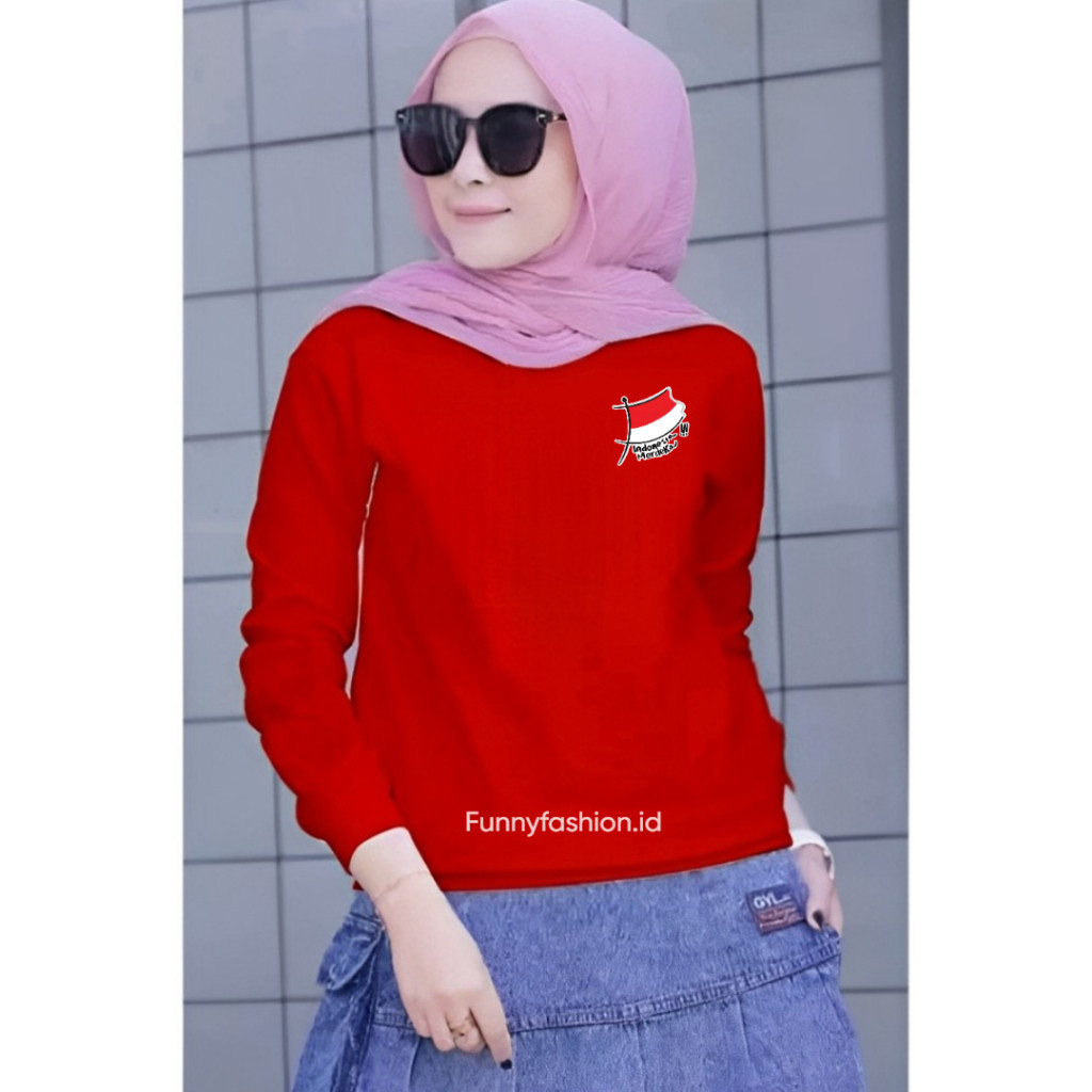 Baju Wanita Indonesia Merdeka - Baju Wanita 17 Agustus - Baju Wanita Edisi Kemerdekaan // PRODUK