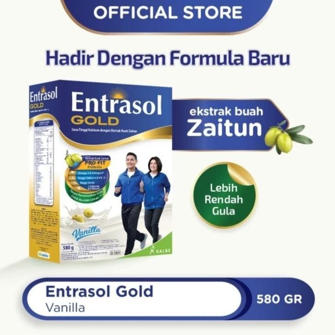 

ENTRASOL GOLD VANILA 600 gram/600gr