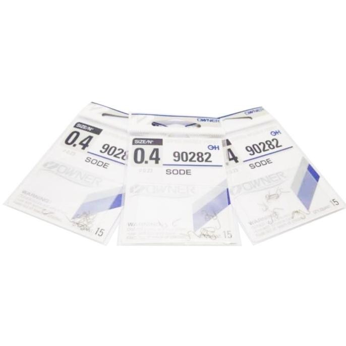 Pancing Owner Sode 90282 Hook Kail Tajam Kuat Made in Japan