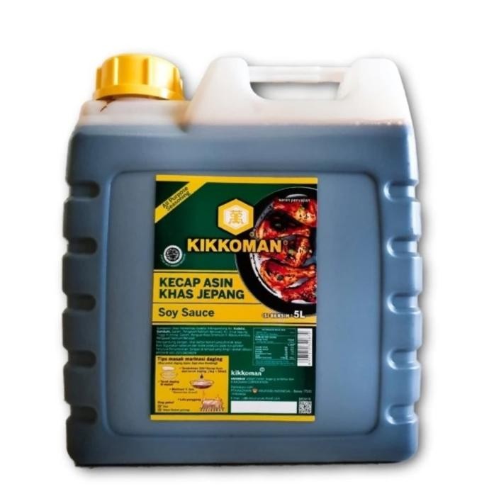 

KIKKOMAN Kecap Asin Khas Jepang 5Liter - Soy Sauce - Shoyu Jepang MM