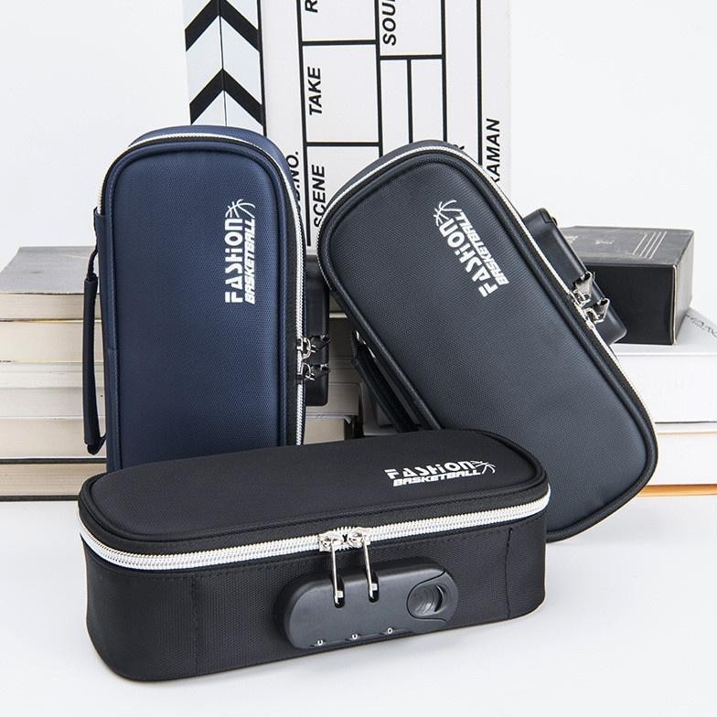 

Fx-4 Kotak Pensil Denim - Kotak Pencil Dengan Kunci Kombinasi - Pensil Case Cuci Gudang