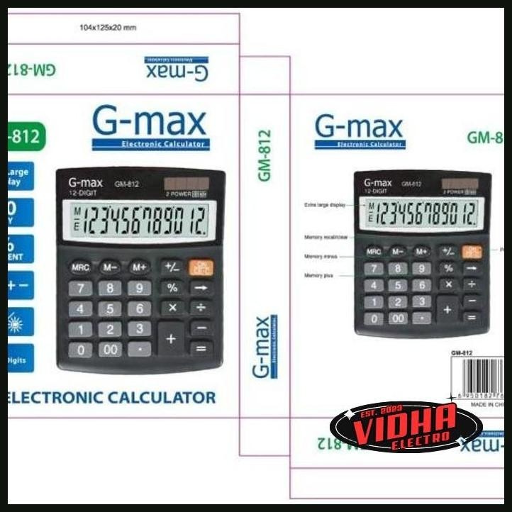 

KALKULATOR KANTOR SEKOLAH MERK GMAX vidha_77