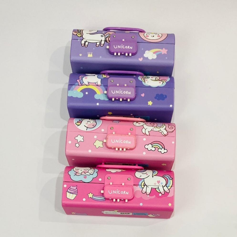 

Oh34 Fbi Kotak Pensil Karton+Kunci Pin/Tempat Pensil/Pencil Case Locker Best Seller