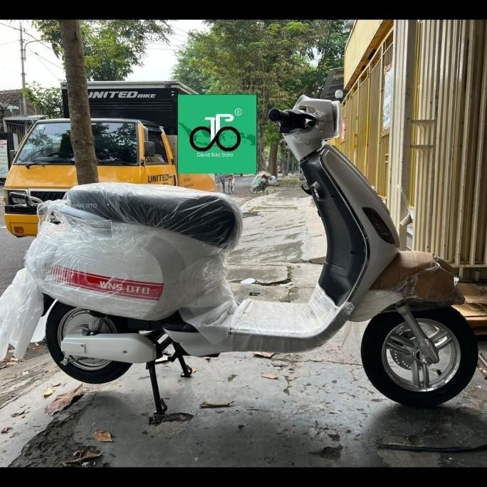 PROMOOO SEPEDA MOTOR LISTRIK WNS WINS OTO WTSL (MODEL VESPA)