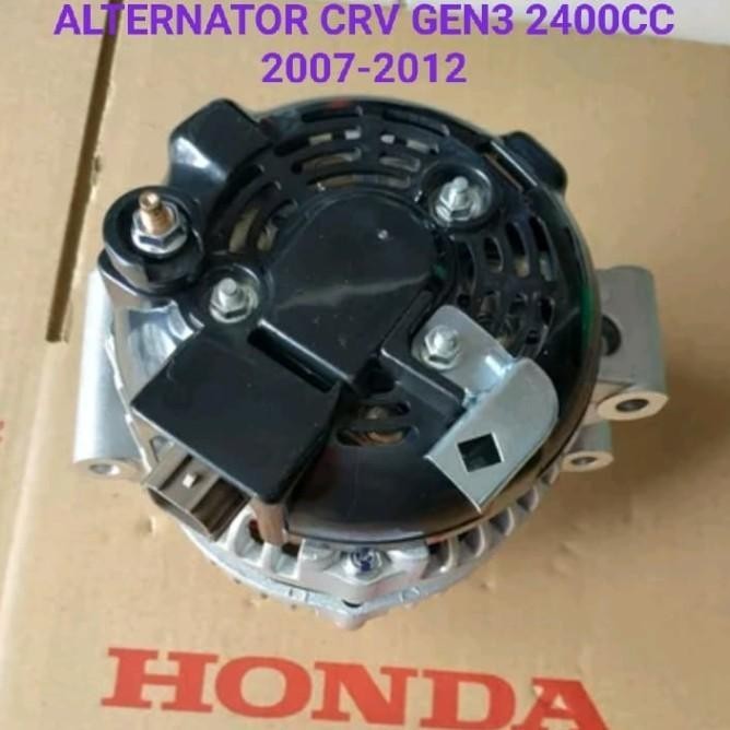 Alternator Dinamo Cas Ampere Charge Honda Crv Gen3 2400Cc 2007-12 K20