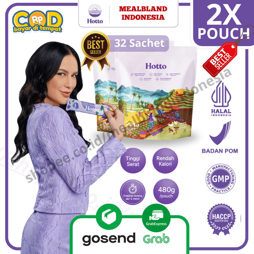 

[Paket Bundling] Multigrain Official Hotto Purto Shop Oat BPOM Halal