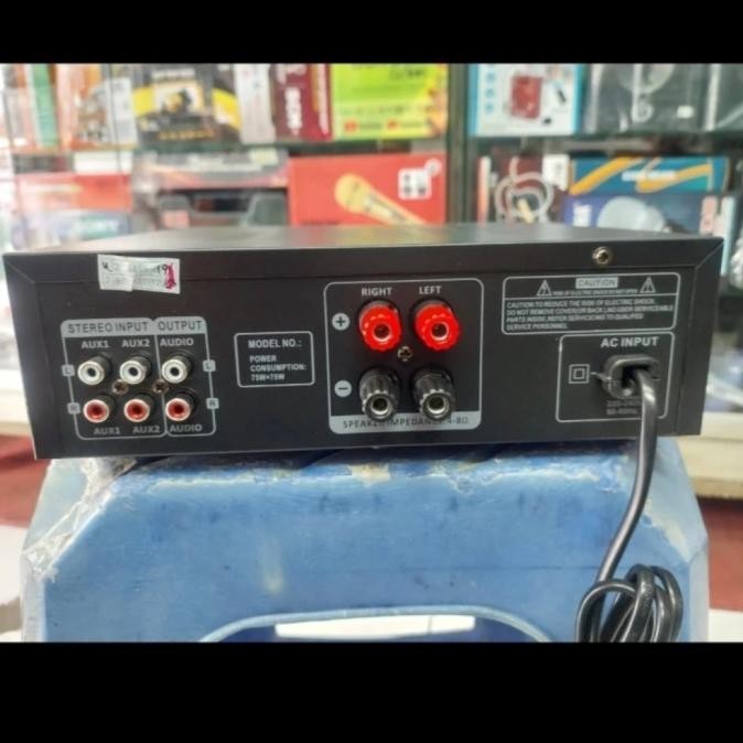 Ampli Sansui Ka 1699B Usbmp3 Bluetooth Ada Input Mic Utk Karoeke