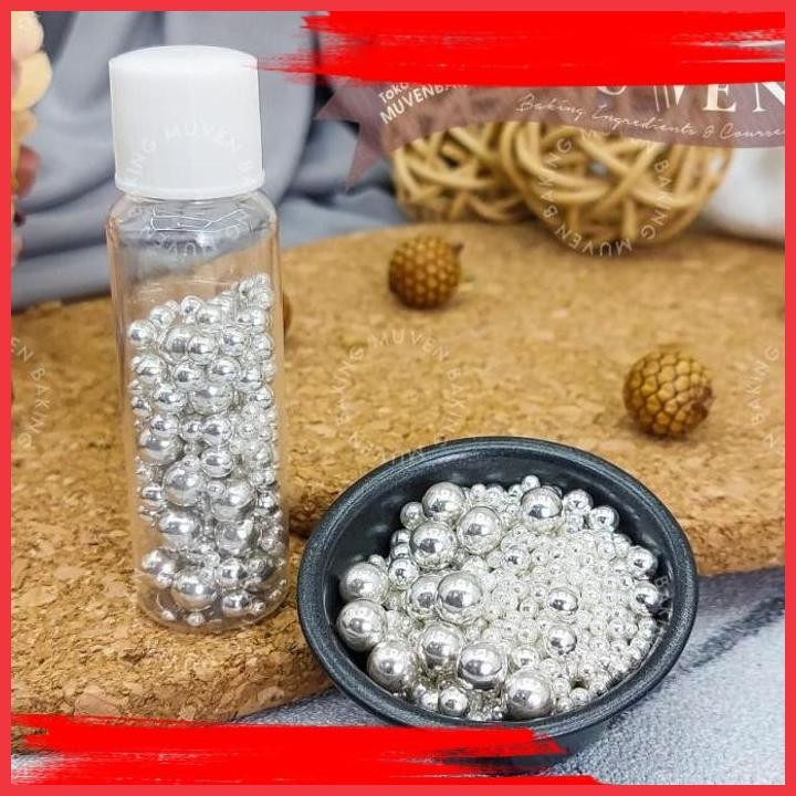 

(muv) sprinkle mini metallic silver 15 gr