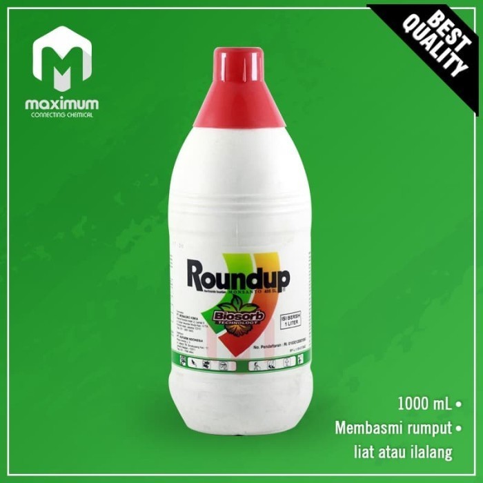 RoundUp 1 liter - Obat Pembas Rumput Round Up