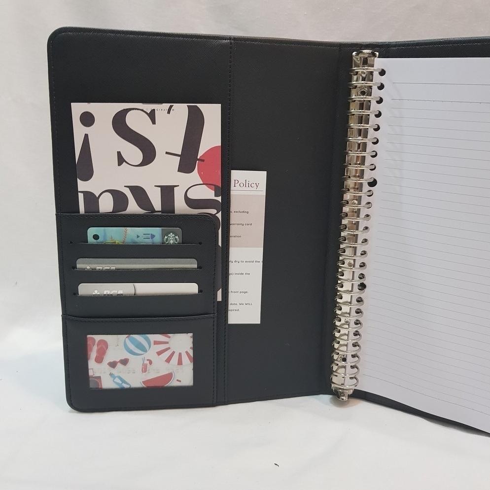 

COD Flashee Binder Polos Hitam A5 20 Ring B5 26 Ring Agenda Polos Binder Polos A5 B5 Organizer Eksklusif QV21
