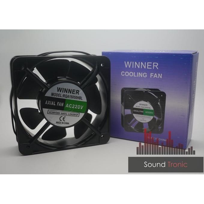 Axial Fan Kipas Rotary Cooling Panel 15cm WINNER 15050HBL