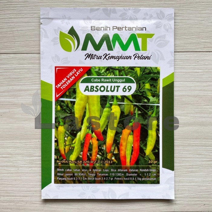 Benih Cabe Rawit Super Unggul Absolut 69 Mmt Seed 10 Gram