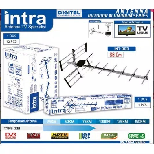 Terbaru Antena Luar Digital Outdoor Intra Tv Led Lcd Int 003 Promo Terlaris