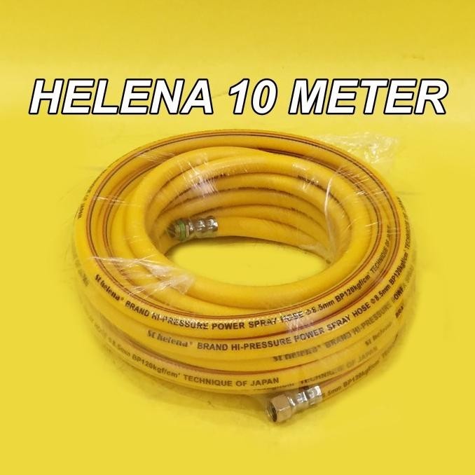 helena 10 meter - selang steam mobil motor - selang kompresor angin
