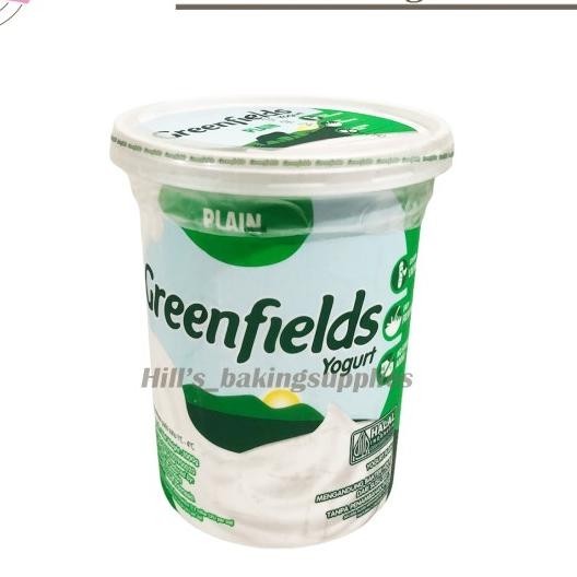 

Greenfields Yogurt Plain 1 Kg / 1L / Tanpa Gula / Stirred Yoghurt