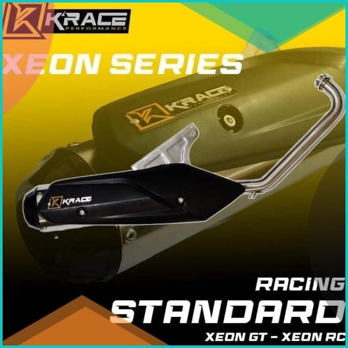 Knalpot Krace standar Racing Xeon GT 125/ Xeon RC krace Standar racing