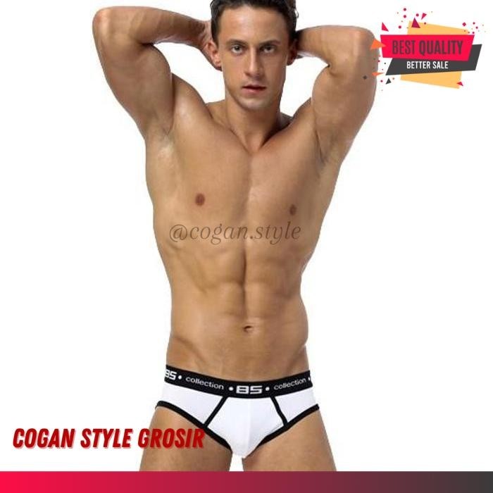 85 BRIEF CELANA DALAM SEKSI PRIA CELANA SEKSI UNDERWEAR 2 TONE