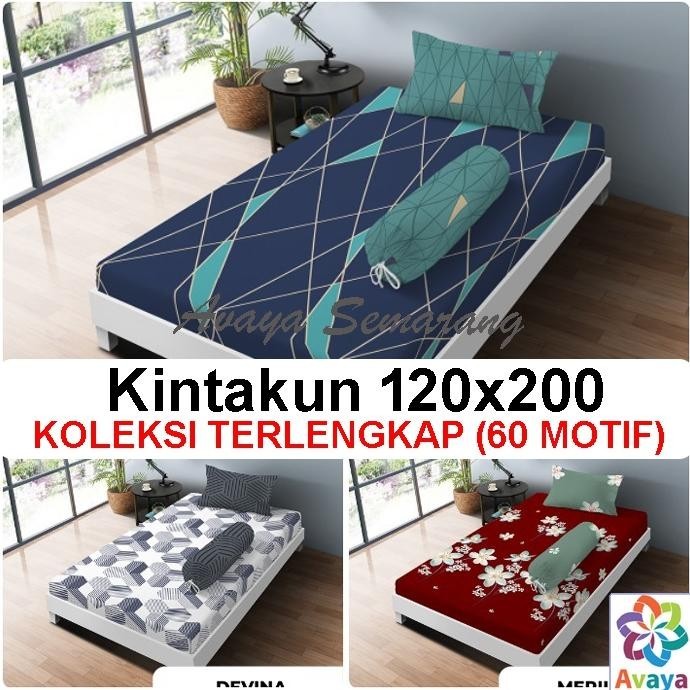 Sale Sprei Kintakun 120X200 Lite / Sprei Kintakun Single 120X200 / Sprai Kintakun Single Uj-32