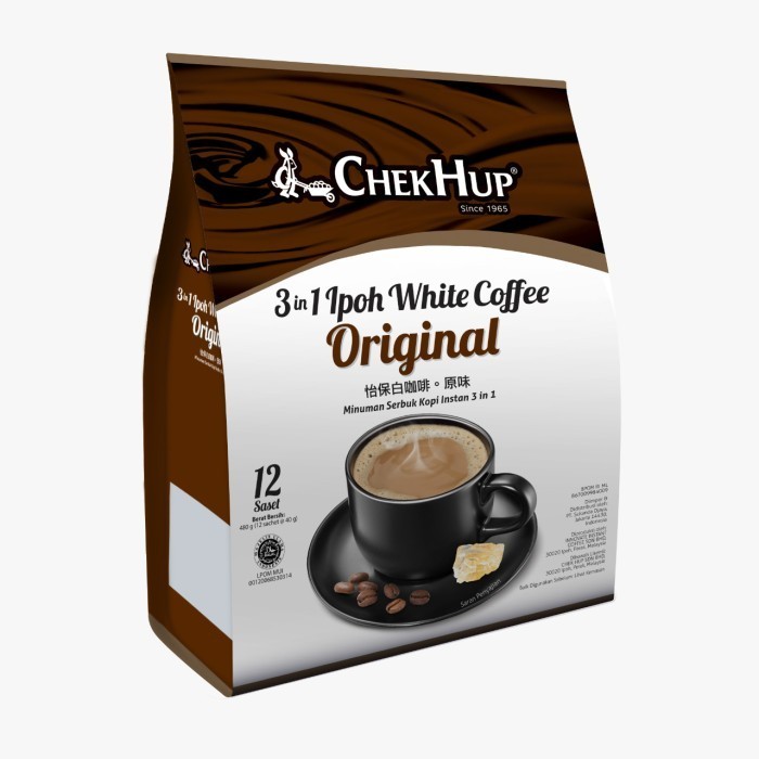 

Kopi Chek Hup 3 In 1 Ipoh White Coffee Original Isi 15 Chekhup 3In1