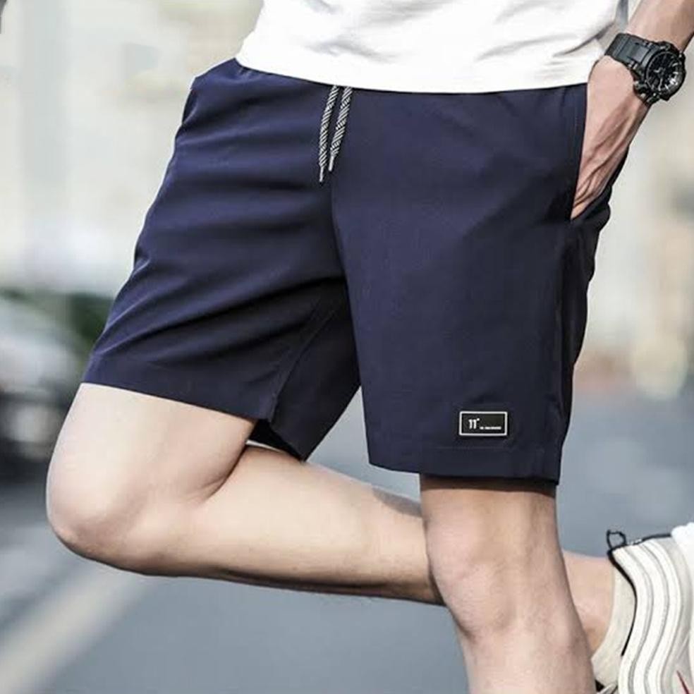 ORIGINAL STUSSY - Celana Pendek Pria Boardshort - Celana Korea Polos Pinggang Karet Size S M L XL XX