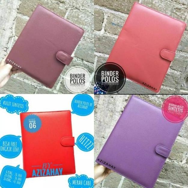 

COD BINDER READY POLOS KULIT 20 RING (A5) Na-138