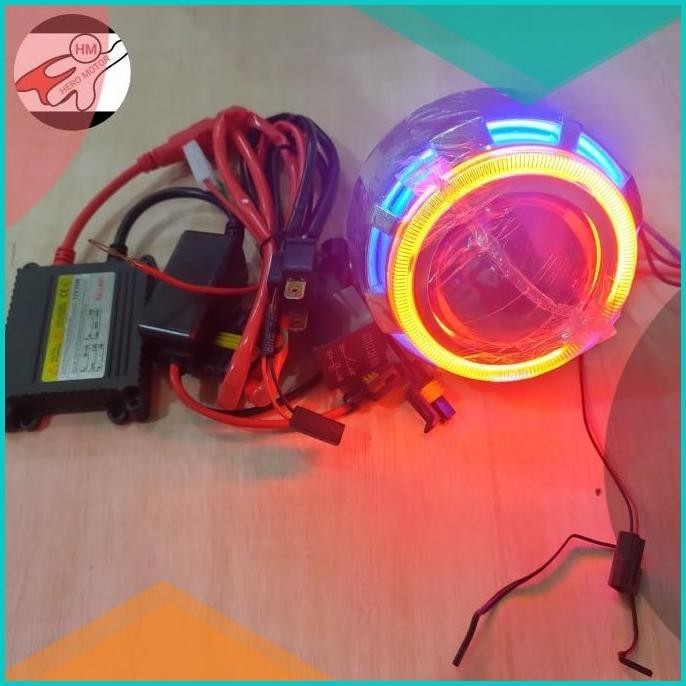 lampu depan PROJIE HID HIGH LOW 4 inch bohlam H1 55 watt 8JVLZ4 tools