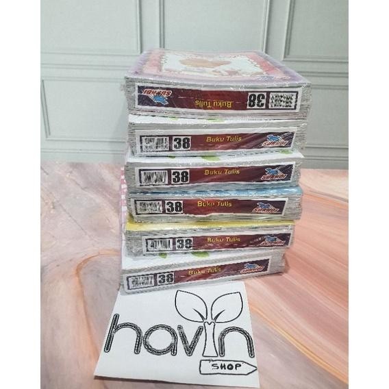 

Promo (((Baca Keterangan Barang!!!))) (10Pc) Buku Tulis Murah Gambar 38 Lembar Garansi
